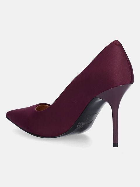 Love Moschino szpilki kolor fioletowy JA10299G1NIM0556