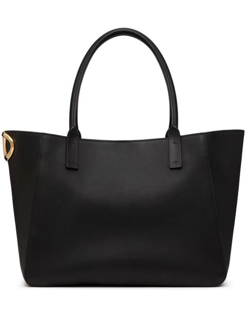 Valentino Garavani VLogo Side tote bag - Black - zdjęcie produktu nr 1