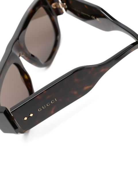 Gucci Eyewear GG1262S square-frame sunglasses - Brown - zdjęcie produktu nr 2