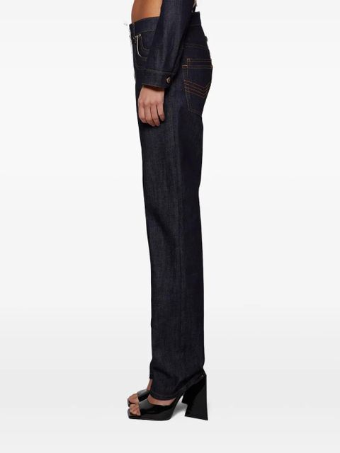 Jean Paul Gaultier straight-leg jeans - Blue