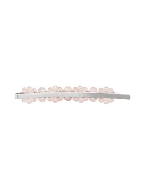 Simone Rocha bead-detailed hair clip - Silver - zdjęcie produktu nr 2