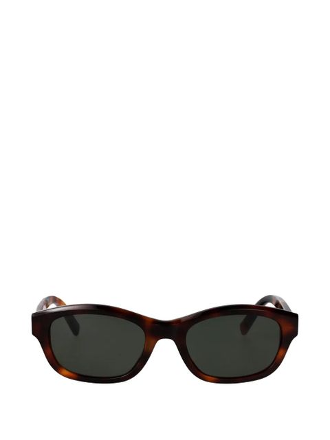 Saint Laurent Eyewear rectangle-frame sunglasses - Brown - zdjęcie produktu nr 1
