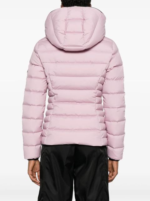 Moncler hooded quilted jacket - Pink