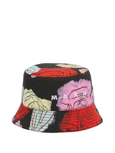 Marni cotton hat - Black