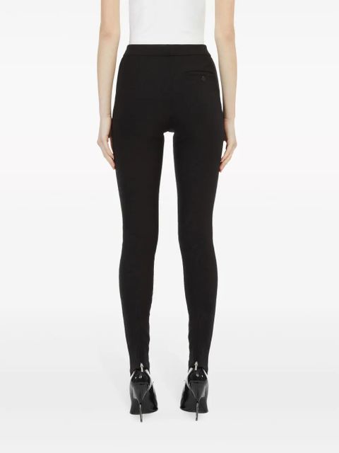 Ferragamo slim-fit tailored trousers - Black - zdjęcie produktu nr 2