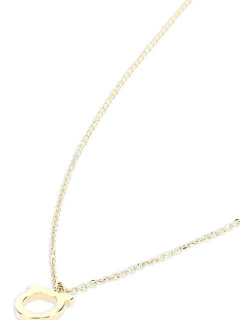 Ferragamo gancini-pendant necklace - Gold