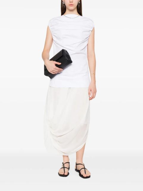 TOTEME gathered top - White - zdjęcie produktu nr 2
