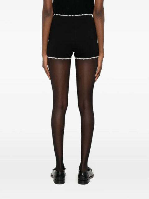 SANDRO elasticated-waist shorts - Black - zdjęcie produktu nr 2
