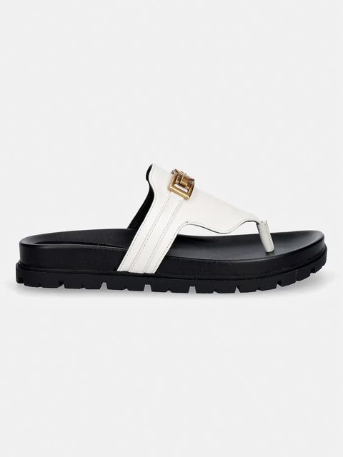 Guess japonki damskie skórzane FARRON - zdjęcie produktu nr 1