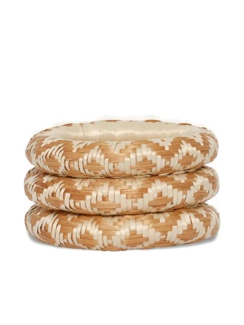 Johanna Ortiz Dancer's Essence bangles (set of three) - Neutrals - zdjęcie produktu nr 1