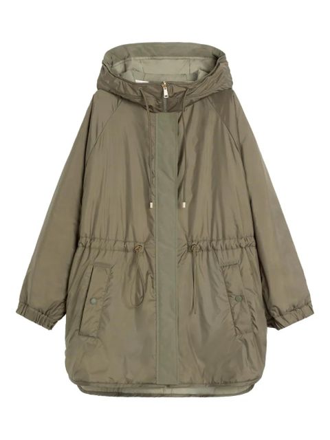 Weekend Max Mara quilted hooded parka - Green