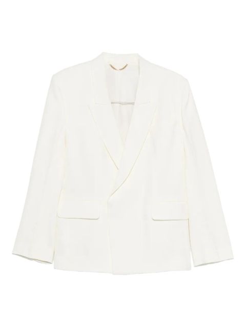 Victoria Beckham double-breasted blazer - White - zdjęcie produktu nr 1