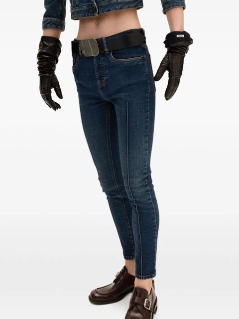 Miu Miu Stretch denim jeans - Blue