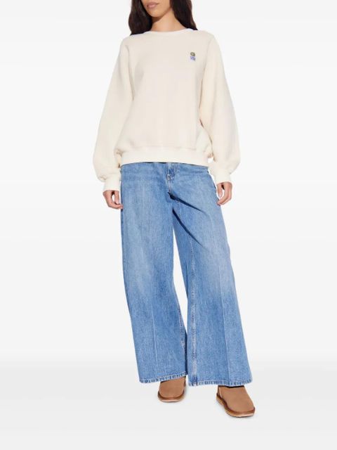 American Vintage patch sweater - Neutrals - zdjęcie produktu nr 2