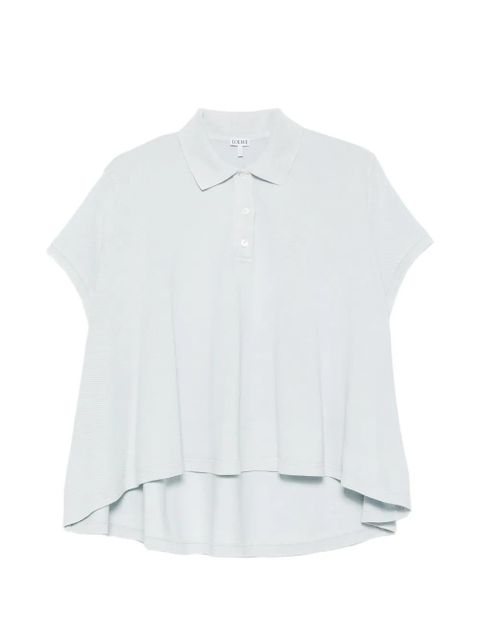LOEWE logo-detail polo top - Blue - zdjęcie produktu nr 1