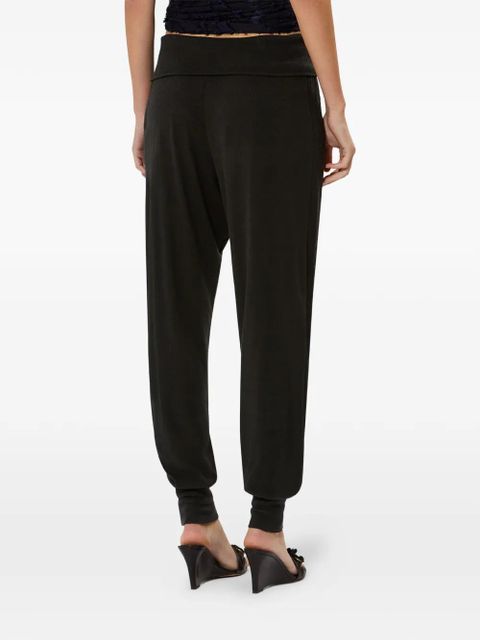 ISABEL MARANT Tydie zip-details trousers - Black