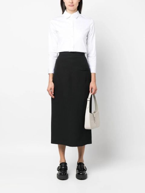 The Row crop-sleeve shirt - White - zdjęcie produktu nr 2