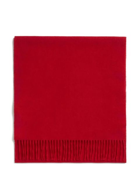 TOTEME fringed-edge scarf - Red