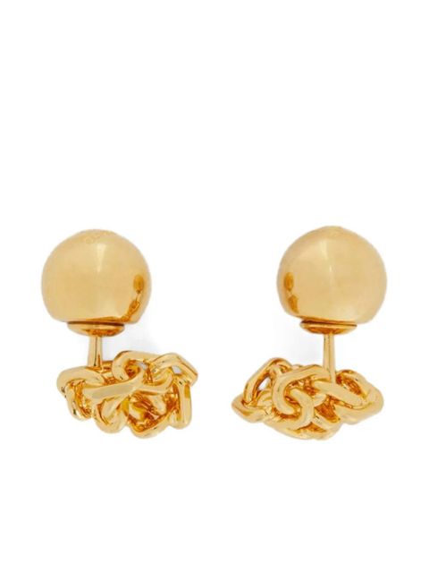 Jil Sander knots earrings - Gold - zdjęcie produktu nr 2
