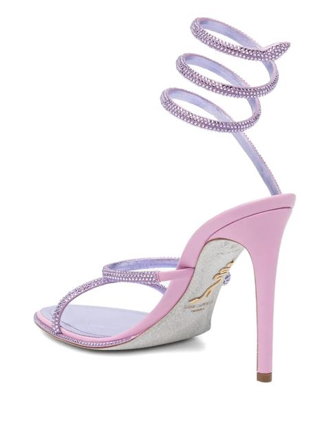René Caovilla 105mm Cleo heeled sandals - Purple - zdjęcie produktu nr 2