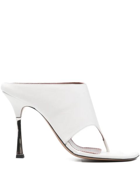Paris Texas Lorena thong heel sandals - White - zdjęcie produktu nr 2