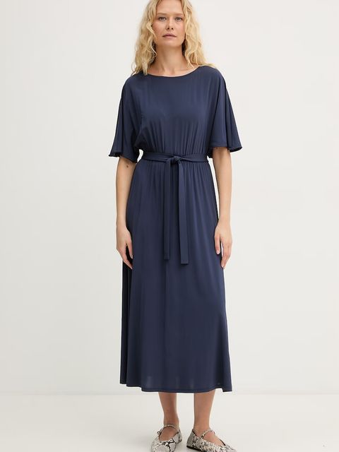 Weekend Max Mara sukienka z wiskozą DIVO - zdjęcie produktu nr 1