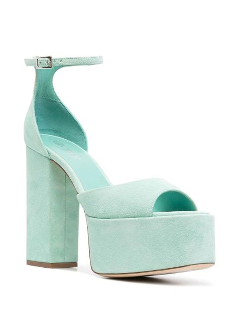 Paris Texas Tatiana 130mm suede platform sandals - Blue - zdjęcie produktu nr 2