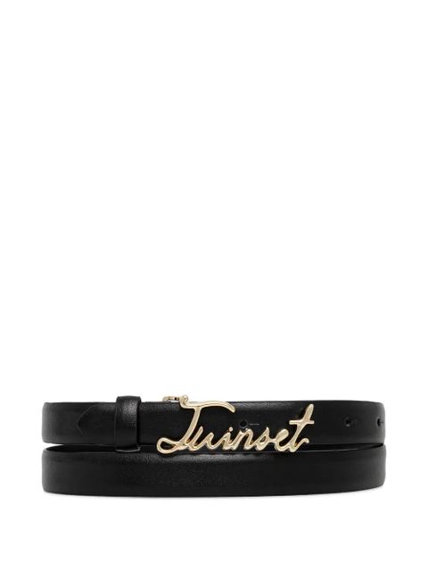 TWINSET logo belt - Black - zdjęcie produktu nr 1