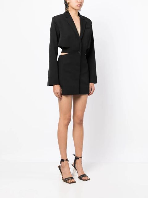 Jacquemus La Robe Bari blazer minidress - Black