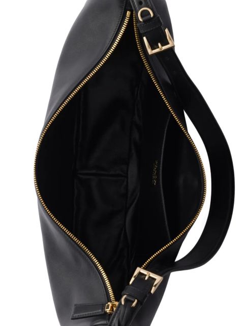 Prada large Demi Lune shoulder bag - Black