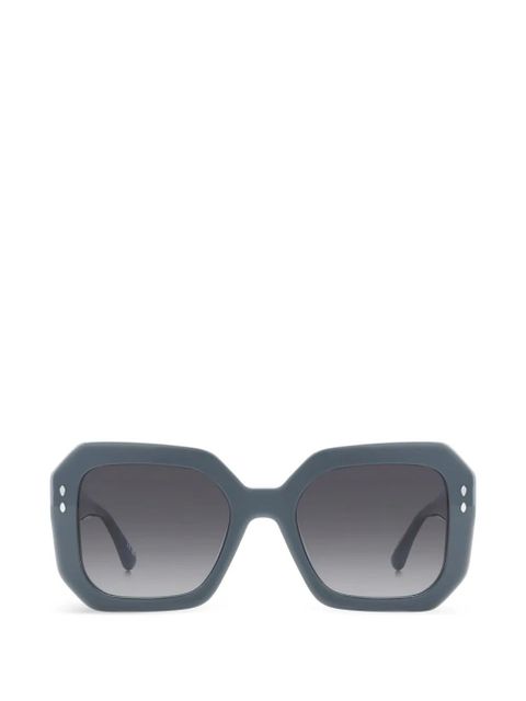 ISABEL MARANT geometric-frame sunglasses - Blue - zdjęcie produktu nr 1