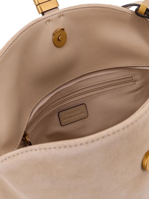 PINKO flap-top shoulder bag - Neutrals
