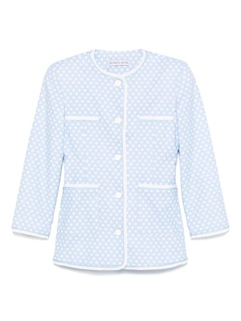 Rowen Rose polka-dot jacket - Blue - zdjęcie produktu nr 1