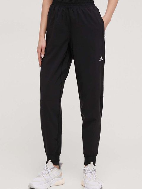 adidas Performance spodnie do biegania Own the Run kolor czarny gładkie IK7444 - zdjęcie produktu nr 1