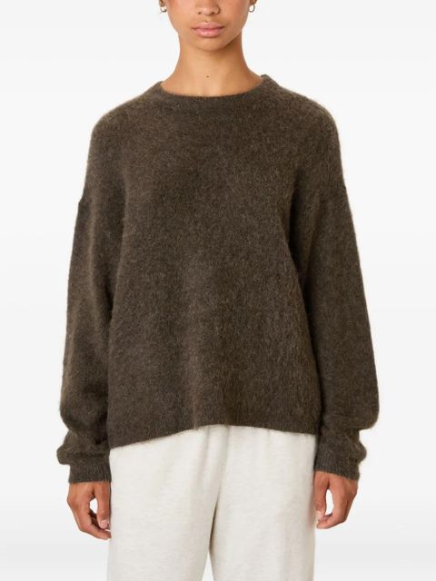 American Vintage Nenybay crew-neck sweater - Brown
