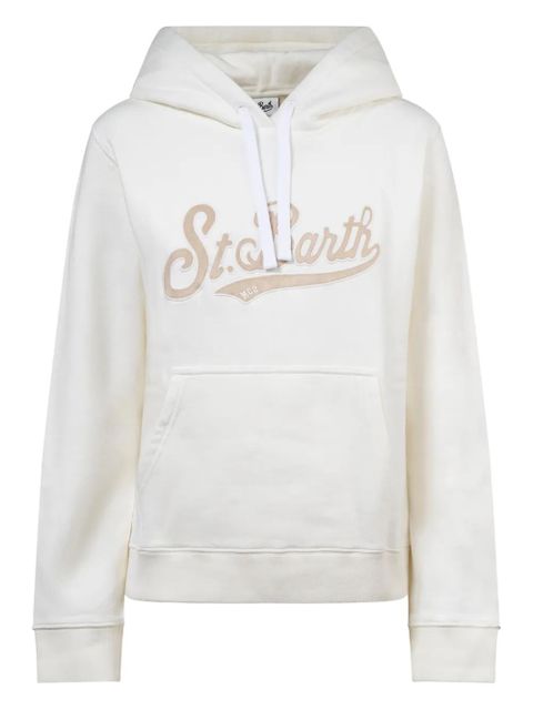 MC2 Saint Barth logo hoodie - White - zdjęcie produktu nr 1