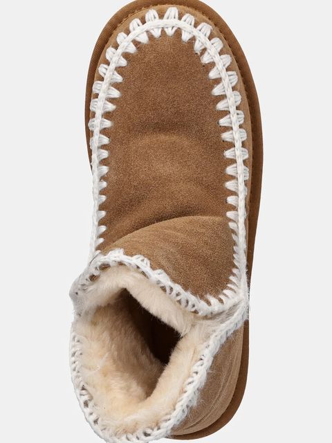 Answear.LAB śniegowce zamszowe kolor brązowy