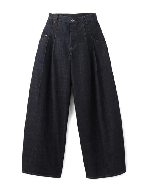 Jacquemus Souro de-Nîmes pleated jeans - Blue - zdjęcie produktu nr 2