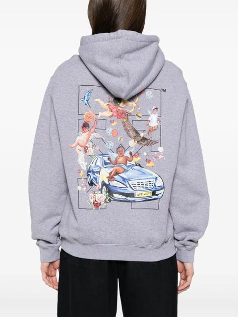 Off-White Fresco Arrow hoodie - Grey