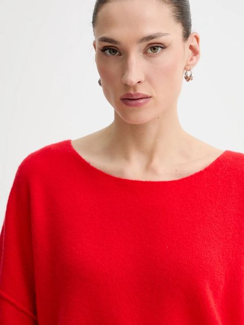 American Vintage sweter z domieszką wełny PULL ML COL BATEAU