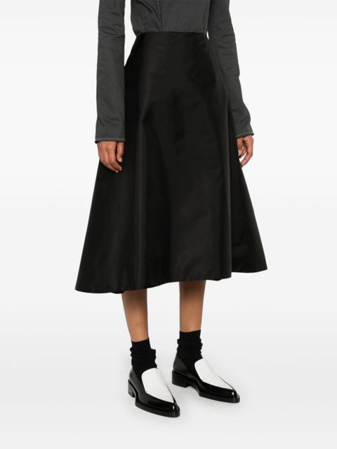 Marni A-line midi skirt - Black