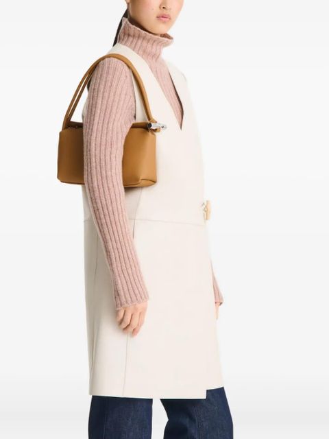 Longchamp Le Roseau M shoulder bag - Brown