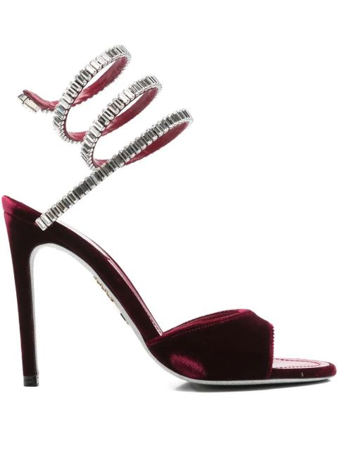 René Caovilla 105mm Cleo Spark sandals - Red - zdjęcie produktu nr 1