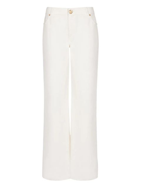 Balmain logo-patch jeans - White - zdjęcie produktu nr 1