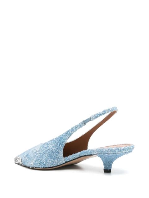 Paris Texas 35mm Jessica pumps - Blue