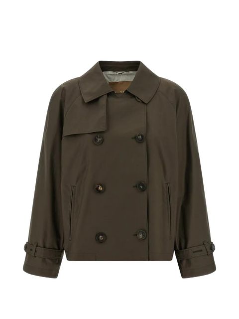 Max Mara double-breasted coat - Green - zdjęcie produktu nr 1
