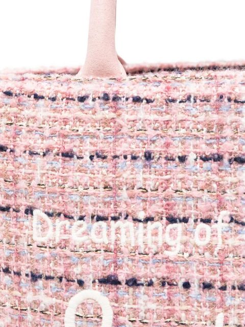 MC2 Saint Barth fringed tote bag - Pink