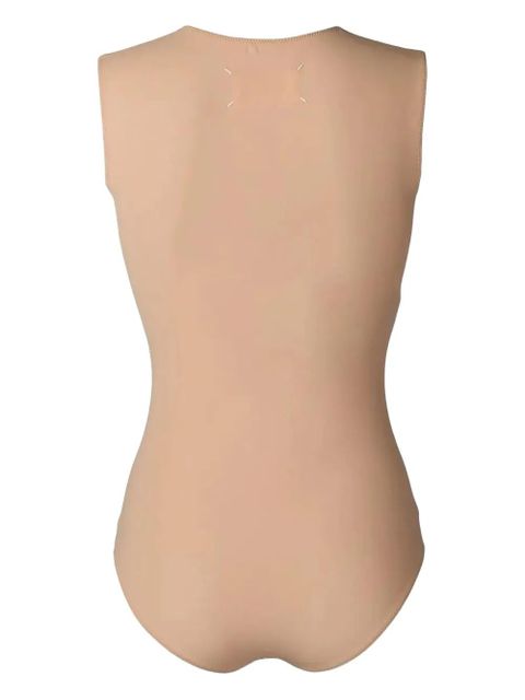 Maison Margiela sleeveless bodysuit - Neutrals - zdjęcie produktu nr 2