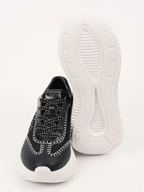 Karl Lagerfeld sneakersy KREEPER RUN damskie kolor czarny KL64418