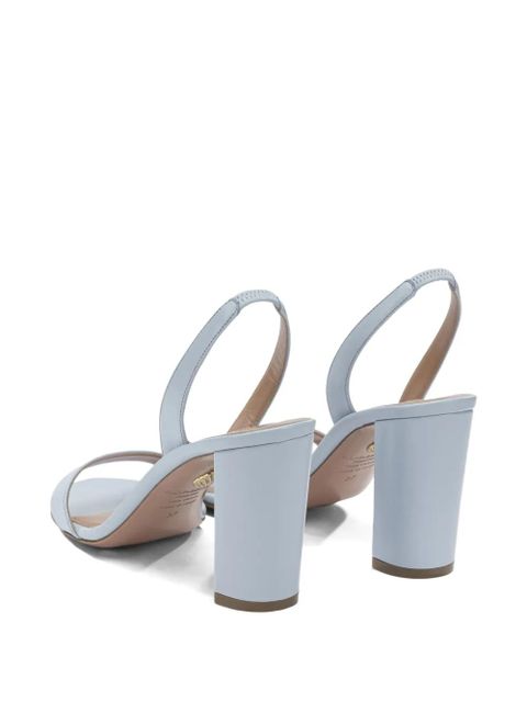 Aquazzura slingback heeled sandals - Blue